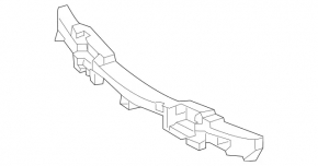 Mercedes GLA 15-17 Front Bumper Absorber