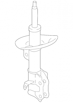 Front right shock absorber for Subaru Forester 22-24