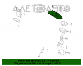 Mercedes W164 ML Antenna