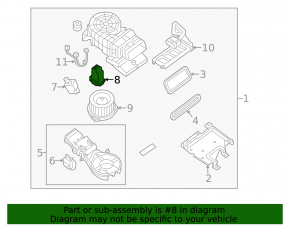Resistor 3 row Nissan Pathfinder 13-20