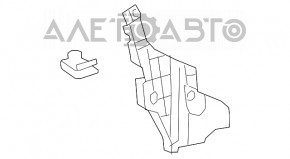 Rear Bumper Mount Lower Left Lexus RX350 RX450h 16-22 OEM