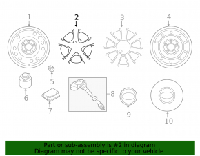 Wheel disk R16 Hyundai Elantra AD 17-20