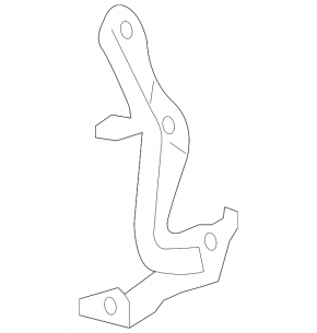 Left hood hinge for Toyota Solara 2.4 04-08
