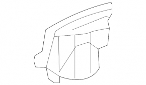 Engine Arch Guard Left Lexus RX400h 06-08