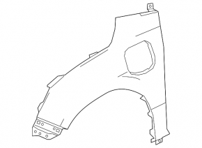 Front right fender Honda Clarity 18-21 usa
