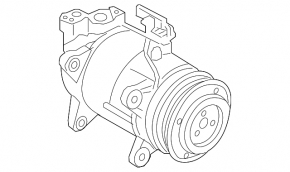 BMW X1 F48 16-22 B48 Air Conditioning Compressor