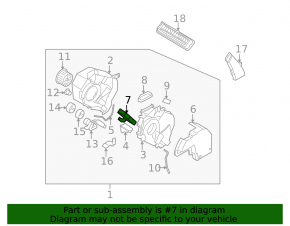 Subaru Tribeca B10 08-14 Evaporator