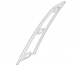Kia EV6 22-24 front side door trim, rear right