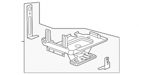 Chevrolet Equinox 20-24 battery tray