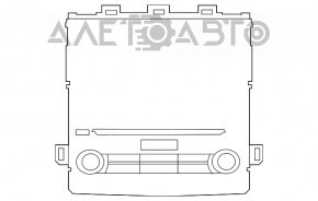 Subaru XV Crosstrek 18-23 Radio Tape Recorder