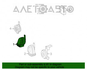 Signal high Toyota Camry v70 18-24 with bracket