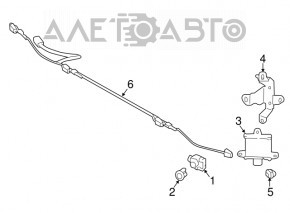 Blind Spot Light Block BSM Left Subaru Impreza 17-18 GK