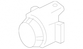 Mercedes GLC 16-22 Front Bumper Parking Sensor Plug