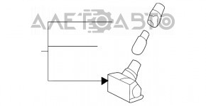 Left trunk light on Mercedes W221 lid