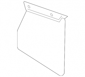 Mudguard front right G-class W463 G550 19-24 type 1