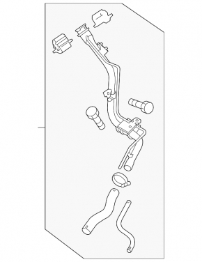 Mazda3 MPS 09-13 Fuel Filler Neck