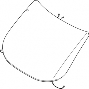 Ford Transit Connect MK2 13-23 Heated Windshield, No Sensor