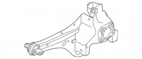 Rear left trailing arm Mazda CX-7 06-12
