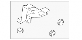 ABS block bracket Ford Escape MK3 13-19