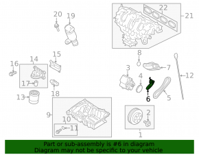 Timing chain Ford Fusion mk5 13- 2.0T BGA