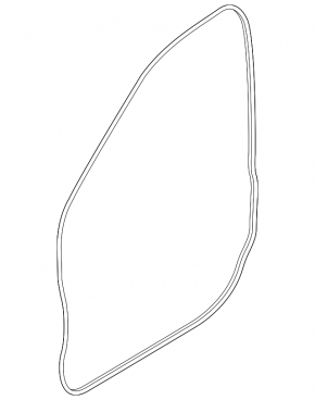Front right door seal for Land Rover Discovery Sport 17-23