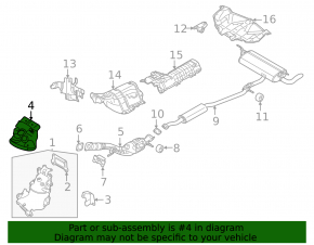 Mitsubishi Outlander 22-25 2.5 FWD Manifold Guard