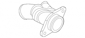Cooling system flange Audi Q5 80A 18-24 3.0T