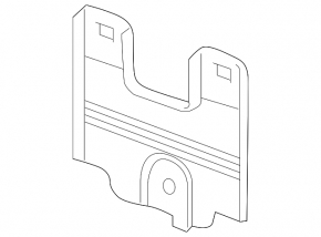 Honda Insight 19-22 Underhood Fuse Box Bracket Small