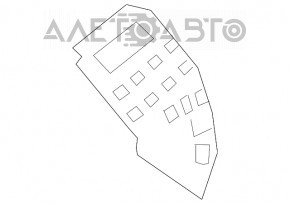 Front bumper mount left BMW X5 19-