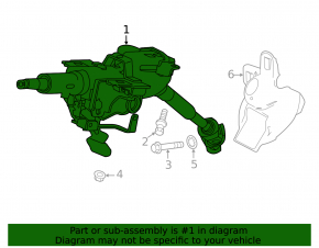 Honda CRZ 11-14 steering column