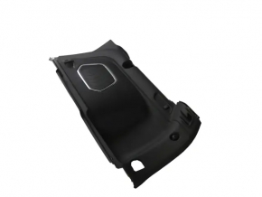 Right arch trim for Jeep Grand Cherokee WL 22-26, black, plastic for subwoofer