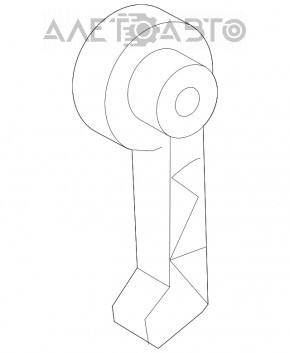 Hyundai Azera 12-17 bonnet opening handle interior