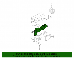 Underhood fuse box Toyota Avalon 05-12