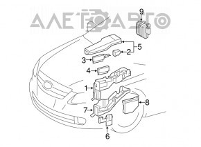 Underhood fuse box Toyota Avalon 05-12