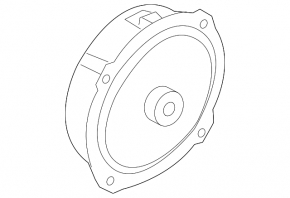 Rear left door squeaker for Audi Q3 83A 19-25