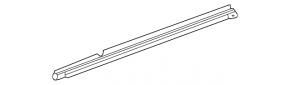 Glass seal inner rear right Cadillac CTS 14-