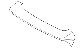 Hyundai Santa FE 19-23 trunk lid spoiler assembly