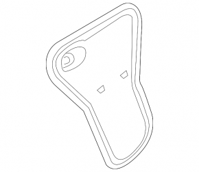 Door panel rear right Audi Q3 8U 15-18