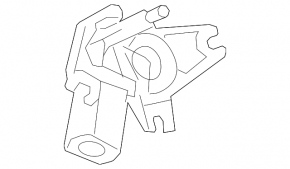 Rear wiper linkage with motor Buick Encore 13-19
