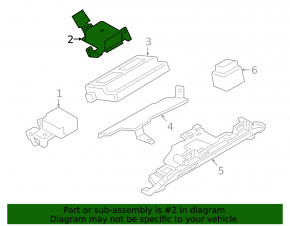 INNER MOBILE PHONE ANTENNA MODULE Mazda CX-30 20-