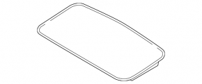 Front sunroof glass Ford Flex 09-19