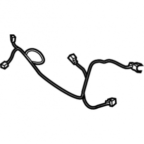 Ford Fusion mk5 13-16 radiator shroud diffuser wiring
