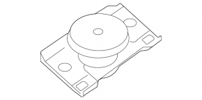 Left engine mount for Nissan Frontier 22-26 3.8