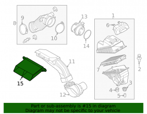 Air intake Hyundai Tucson 22-25 2.5