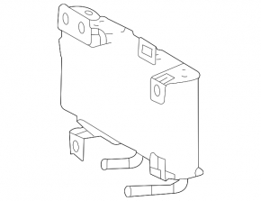 Toyota Sienna 21-24 automatic transmission cooling radiator