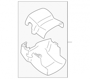 Lexus IS200 IS300 99-05 Steering Column Frame