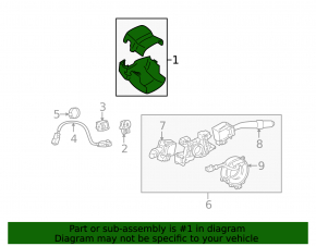 Lexus IS200 IS300 99-05 Steering Column Frame