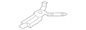 Spare wheel bracket Audi A6 C8 19-