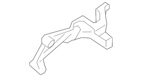 Engine mount bracket left Audi Q7 16- 3.0T