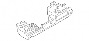 Trunk tray for tools BMW 4 F33 14-20 convertible, foam